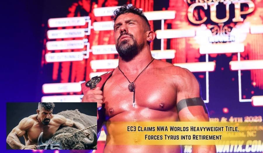 EC3 Claims NWA Worlds Heavyweight Title, Forces Tyrus into Retirement