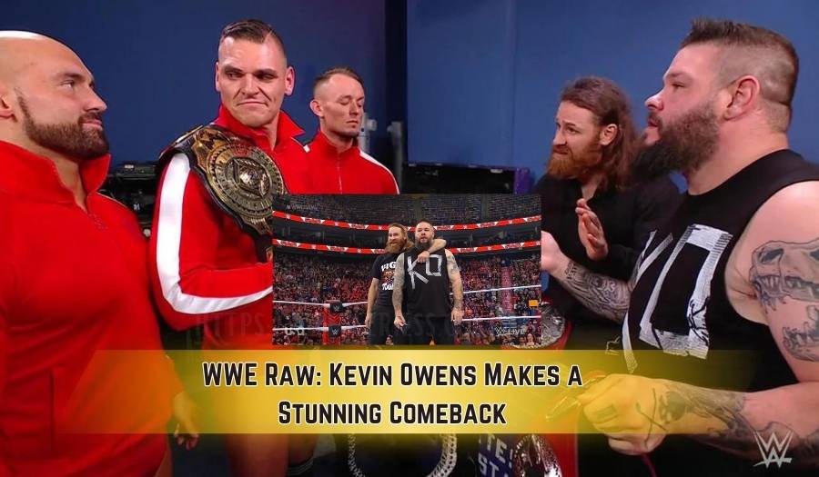WWE Raw: Kevin Owens Makes a Stunning Comeback